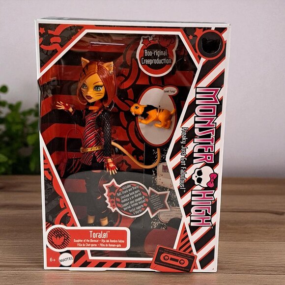2025 Monster High Toralei Boo-riginal Creeproduction Fashion Doll *IN HAND* - Picture 1 of 15